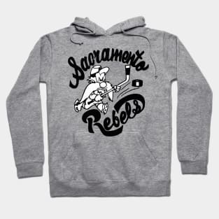 Defunct Sacramento Rebels Hockey Hoodie